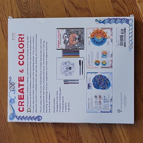 Draw & Color Patterns Kit - Picture 4 of 6